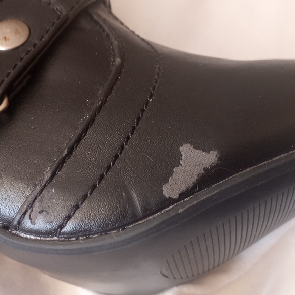 Avenue Ankle Boots. 9.5 ***WIDE*** Black - Picture 6 of 8